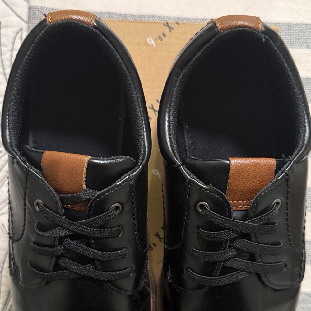 Boy’s Mix No. 6 Black Oxford Dress Shoes -GUC size 7 - Picture 11 of 13